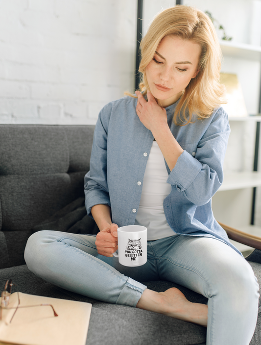 Black Kitten Mug