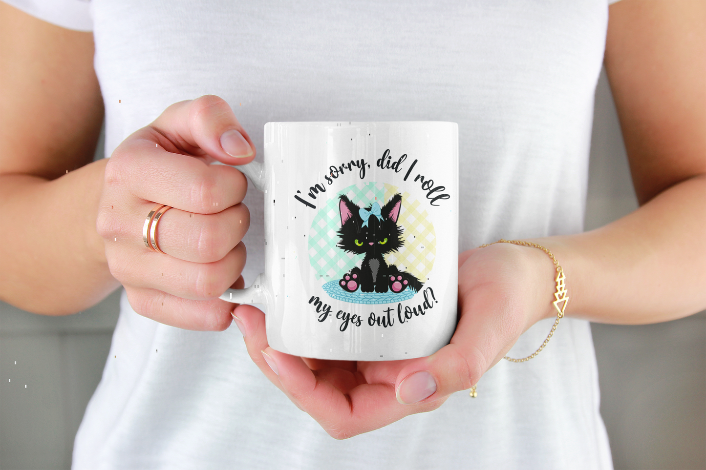 Black Cat Mug 11 oz