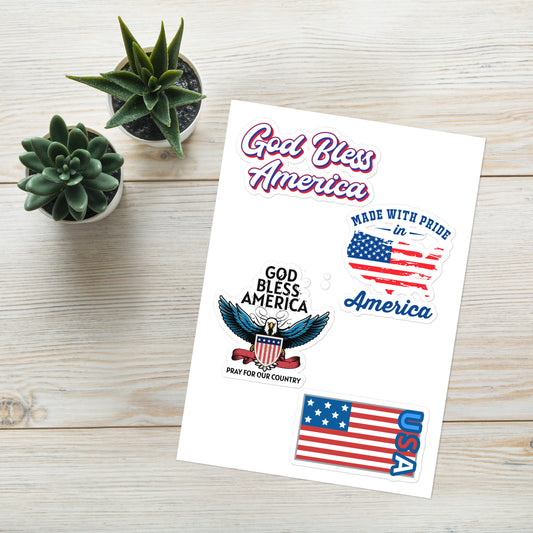 Sticker sheet Patriotic Pack