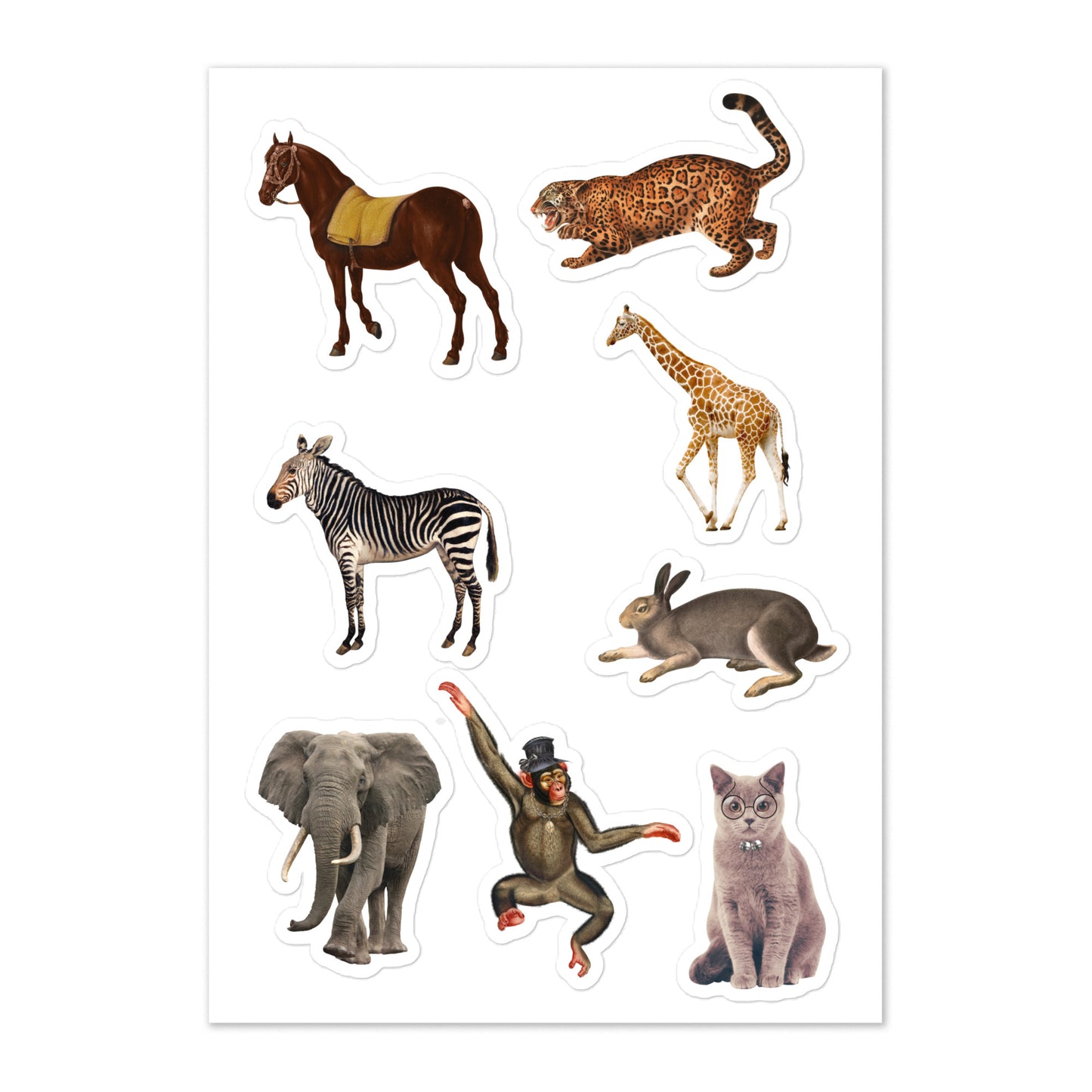 Wildlife Sticker Sheet Pack