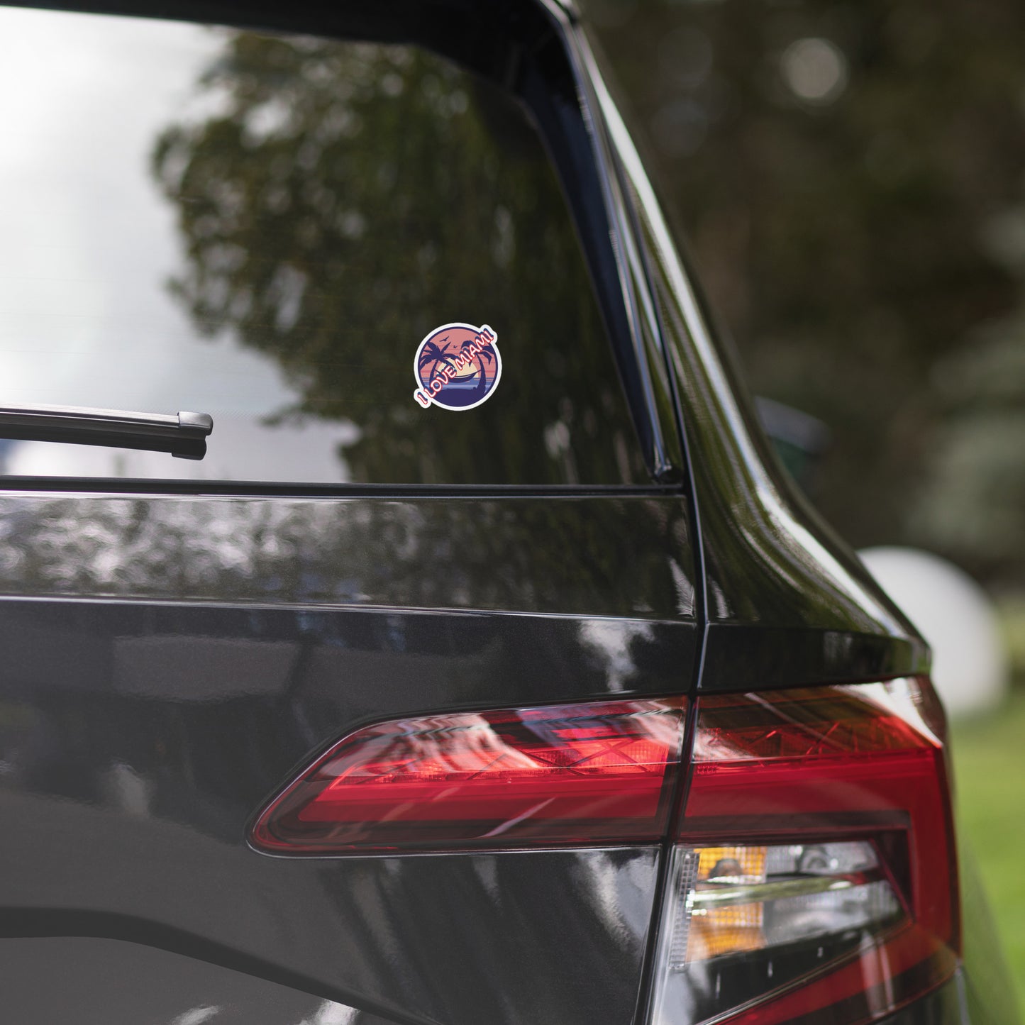 Bubble car stickers
