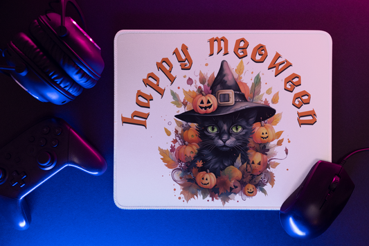 Halloween Cat Pad Mouse