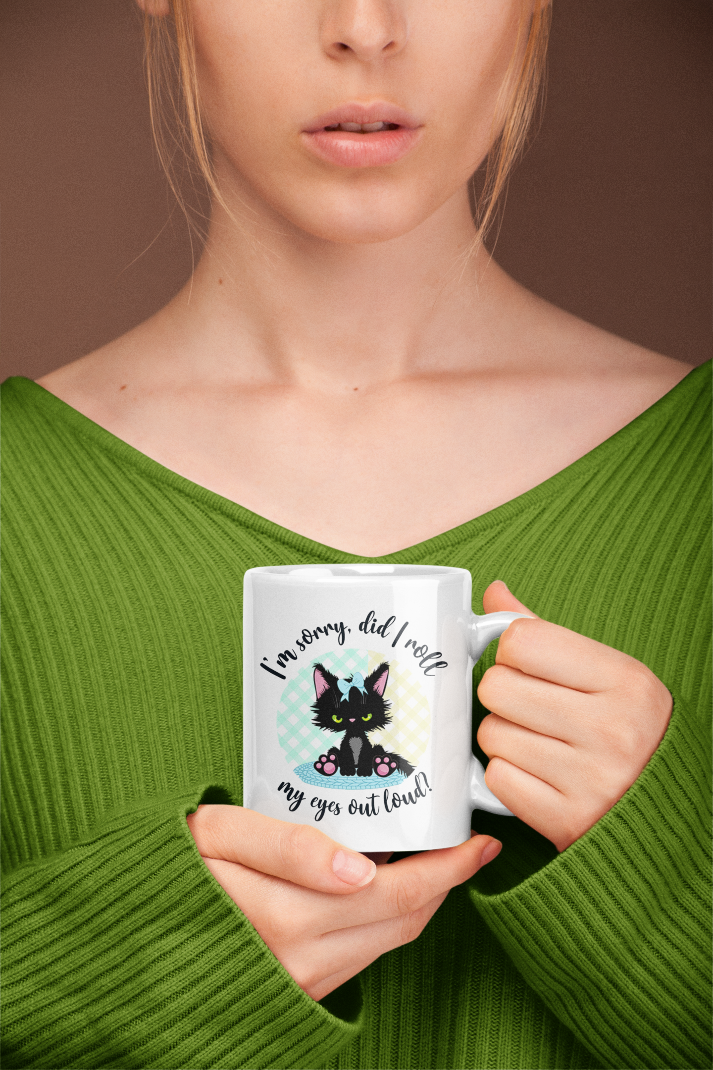 Black Cat Mug 11 oz