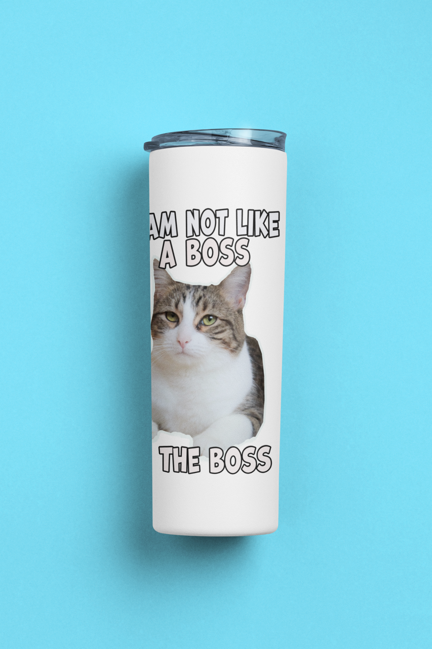 Boss Cat Tumbler 20 oz