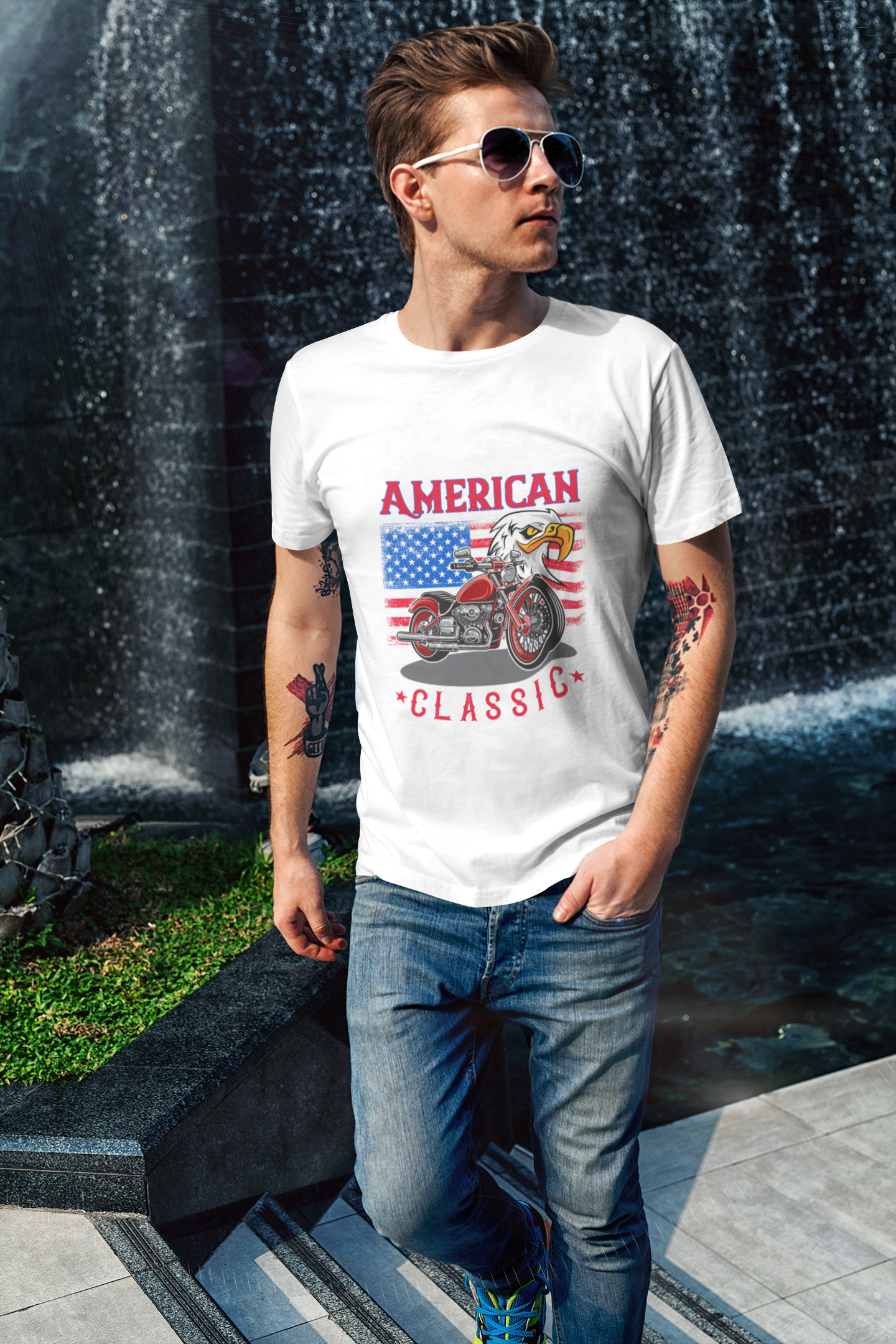 American T-shirt