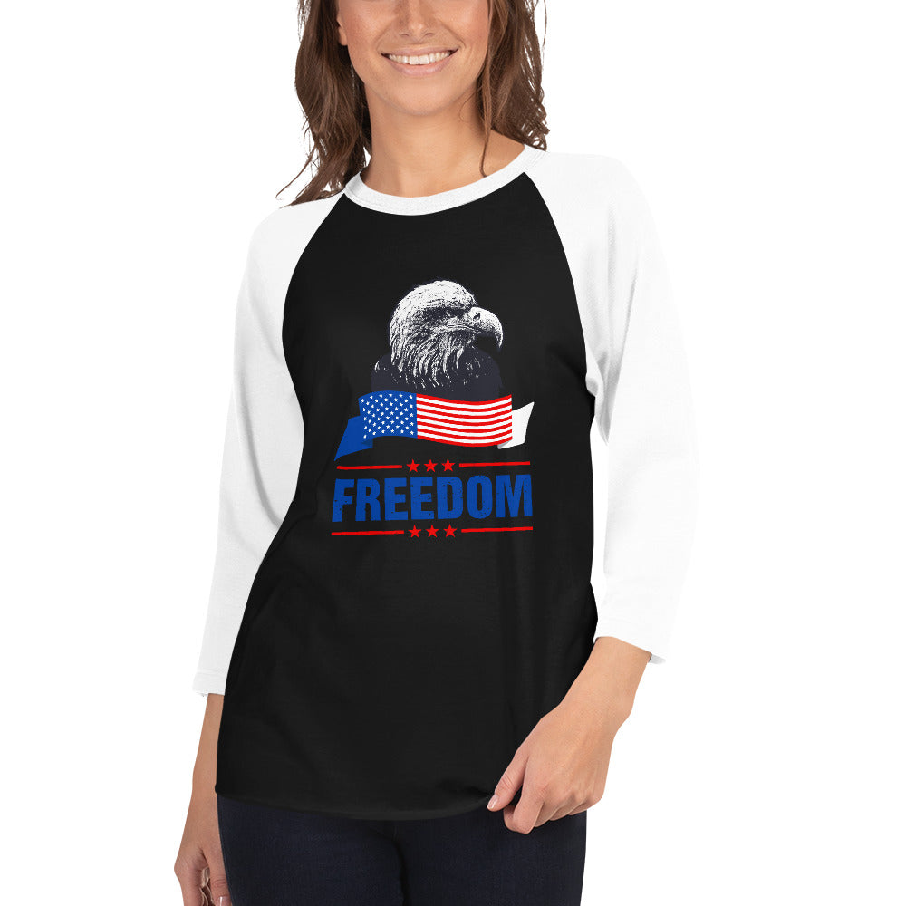 Patriotic 3 /4 T-Shirt