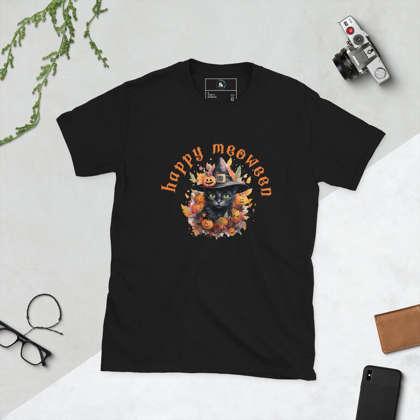 Unisex Halloween Cats T-Shirt