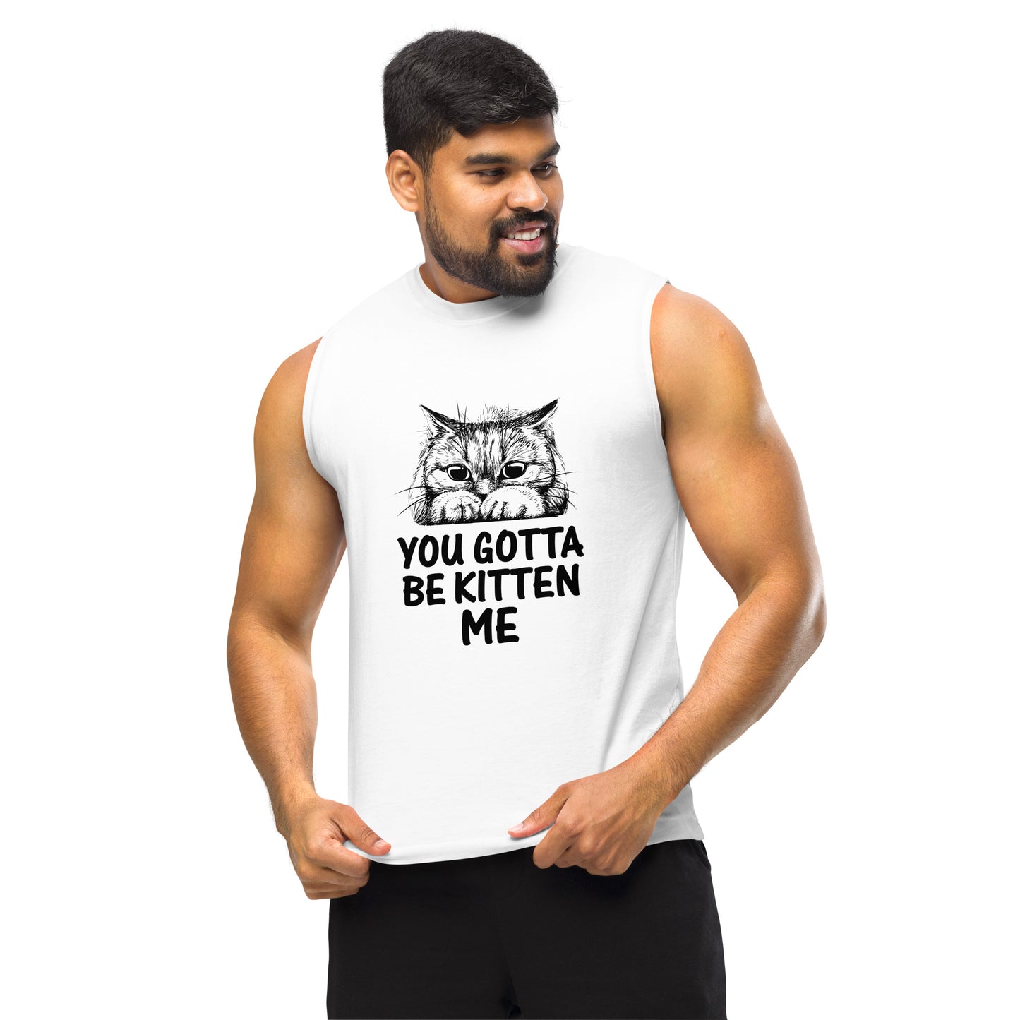 Kitten Muscle Shirt