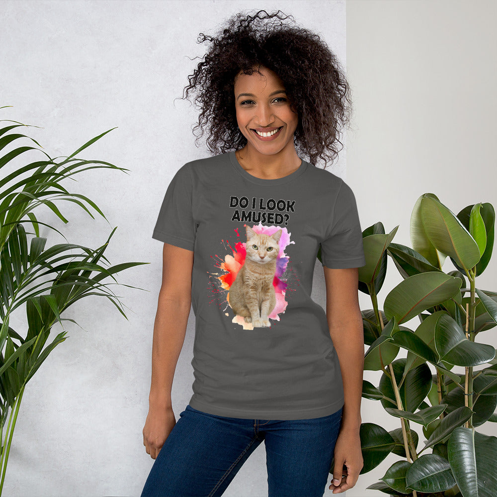 Brown cat t-shirt