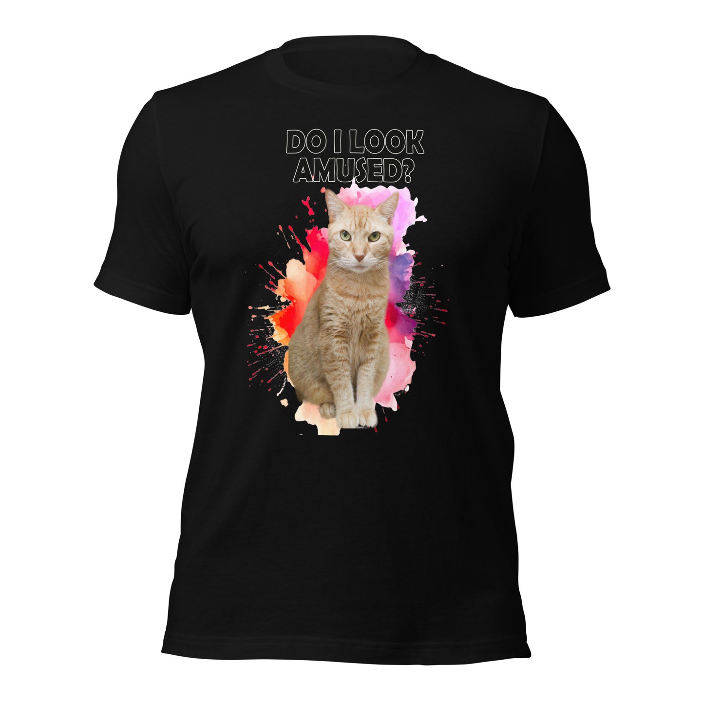 Brown cat t-shirt