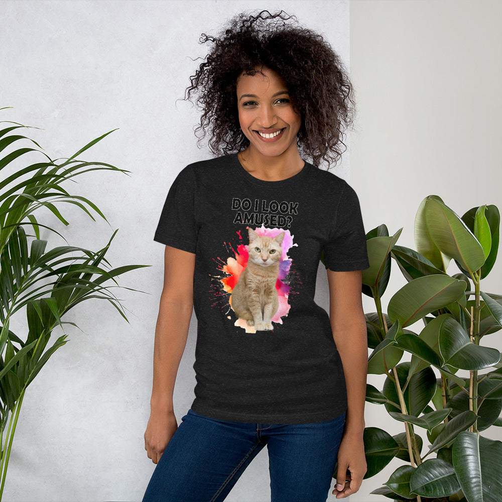 Brown cat t-shirt