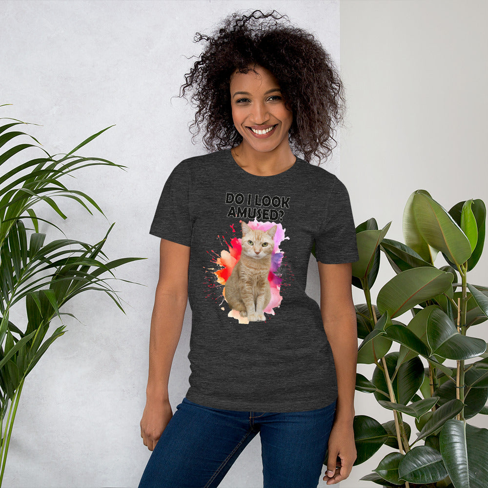 Brown cat t-shirt