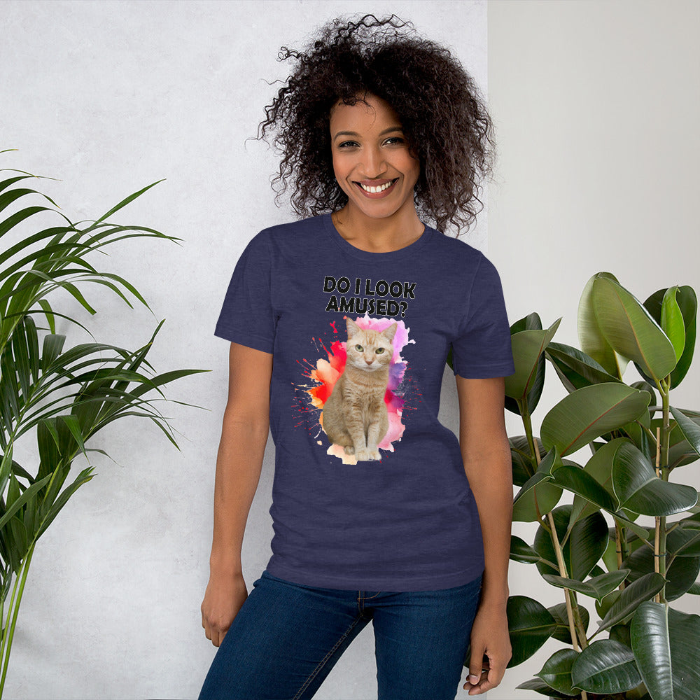 Brown cat t-shirt