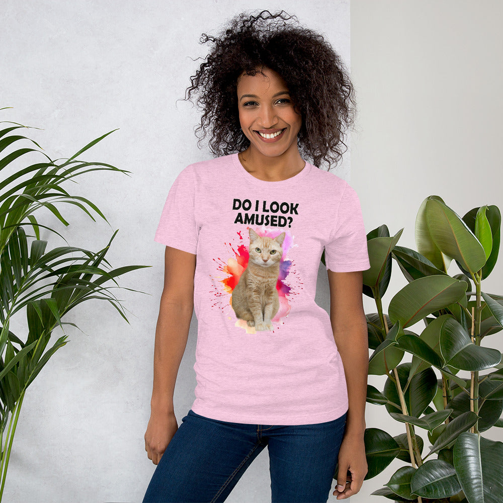 Brown cat t-shirt