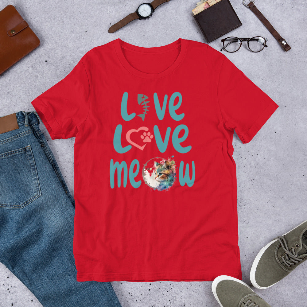 Unisex Love t-shirt