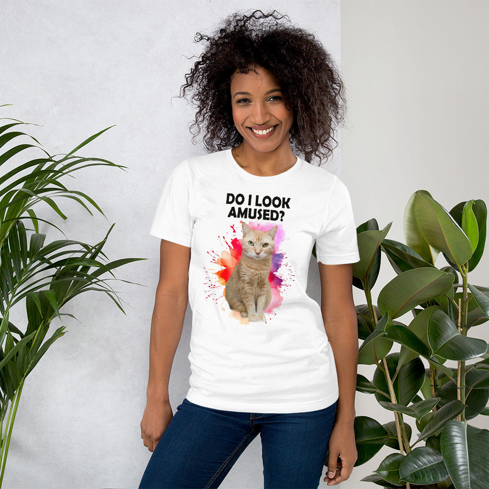 Brown cat t-shirt