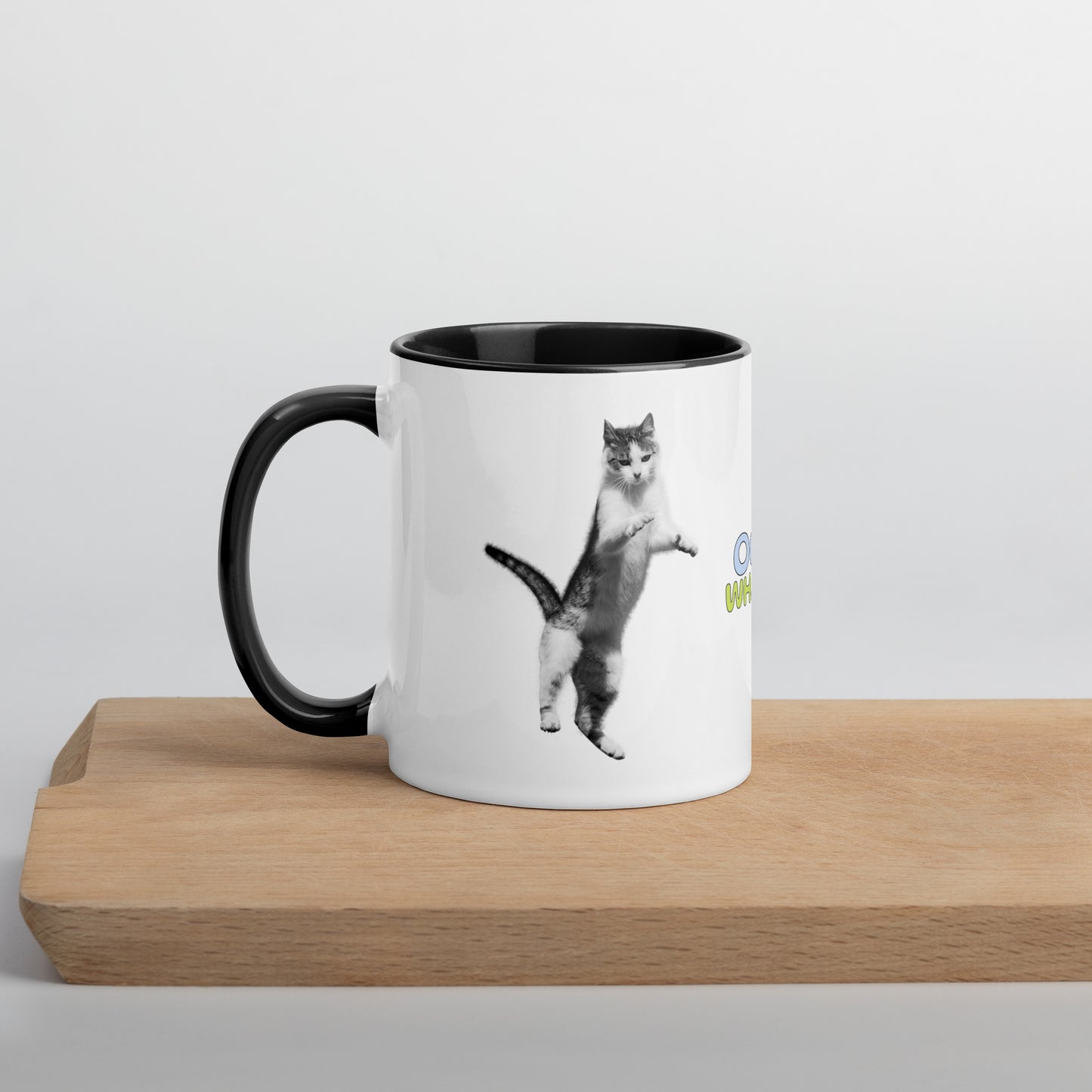 Cat Mug with Color Inside