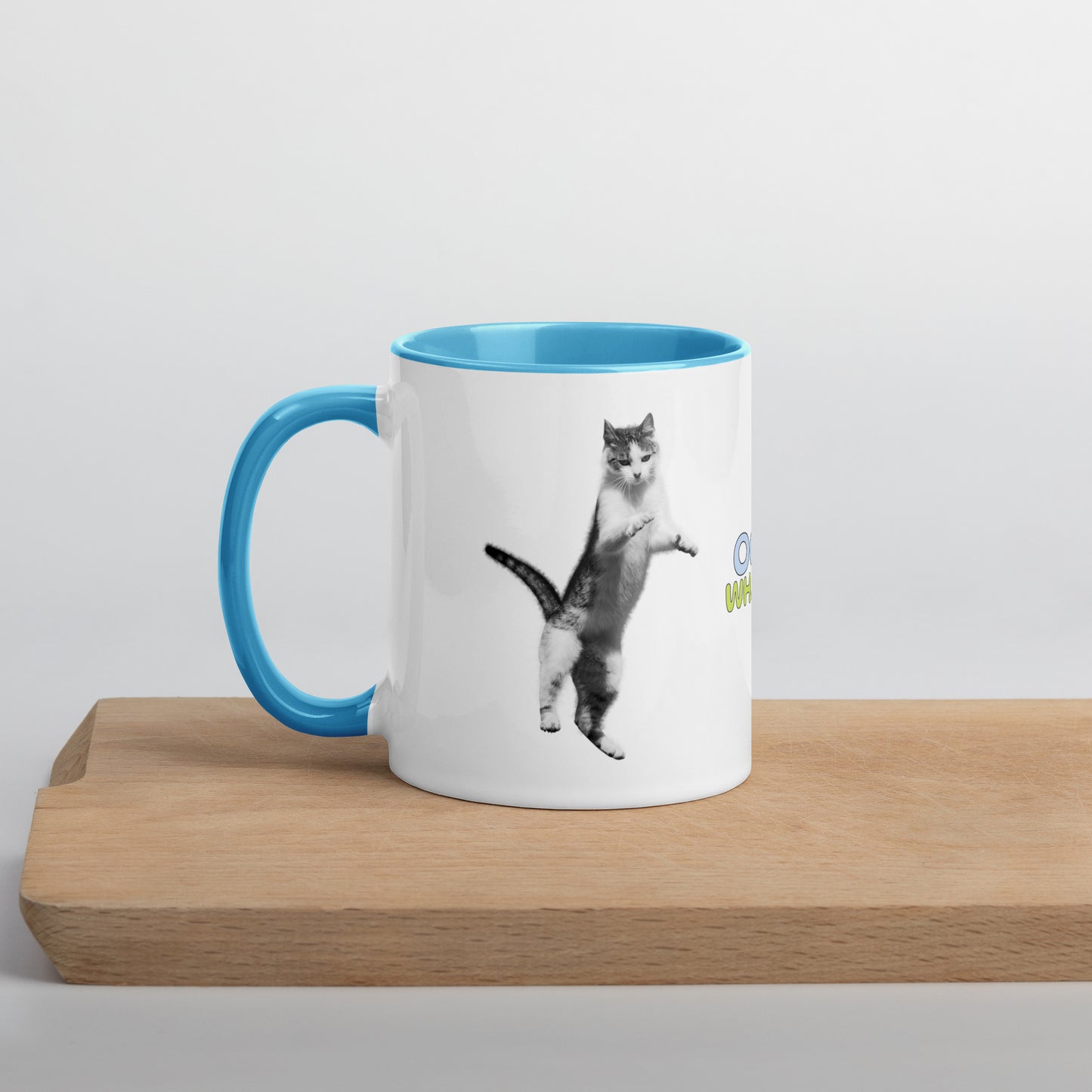 Cat Mug with Color Inside